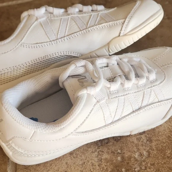 Varsity Girls Cheer Athletic Sneakers White Size Girls 2 - Picture 5 of 12